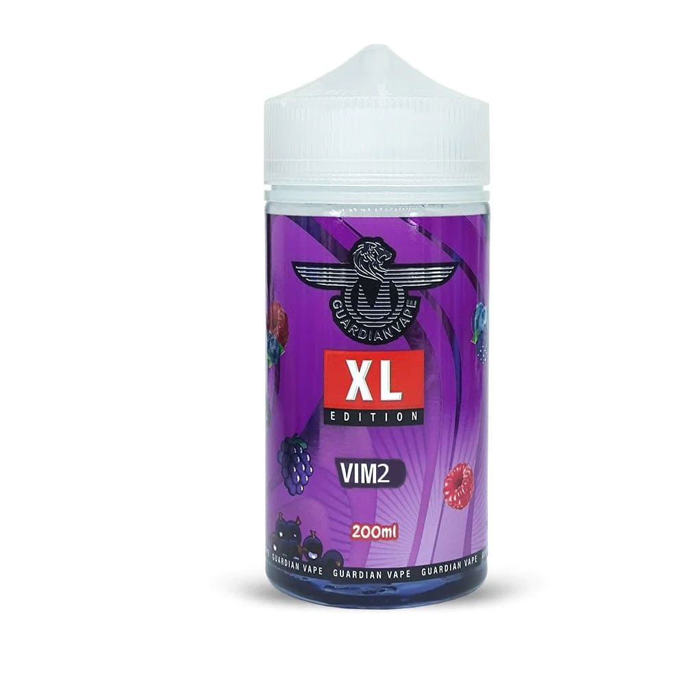 Vim2 XL Edition 200ml Shortfill E Liquid By Guardian Vape