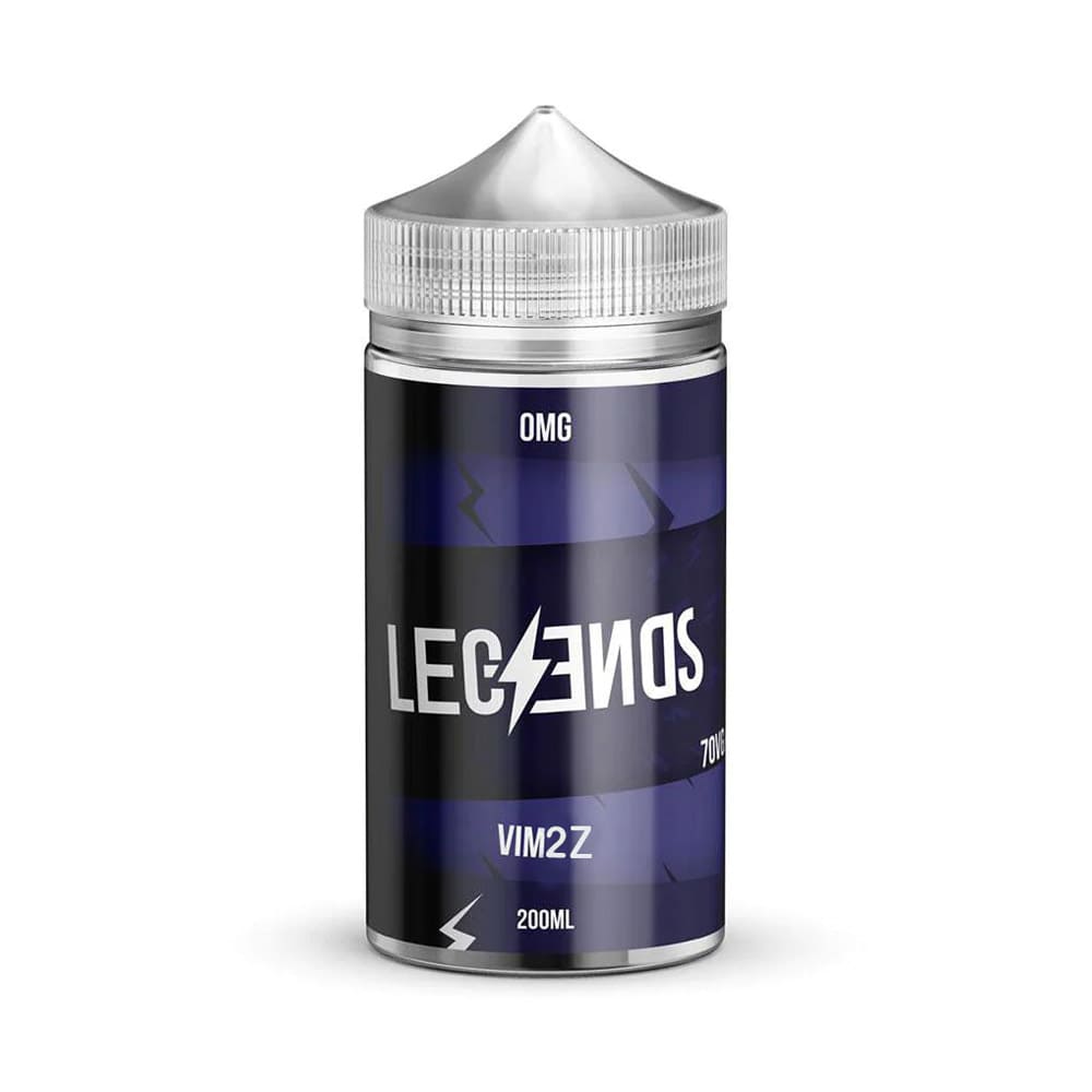 Vim2z 200ml Shortfill E Liquid by Legends