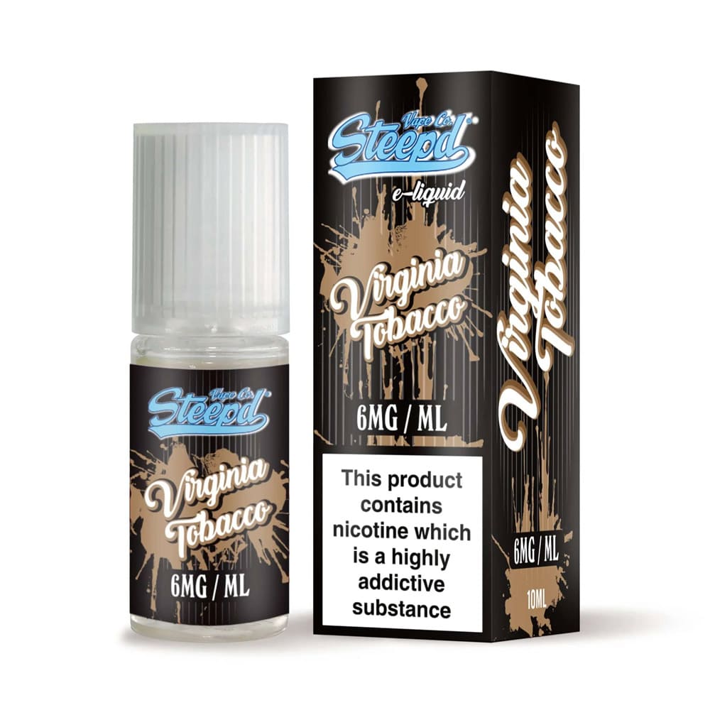 Virginia Tobacco 10ml Starter E-liquid by Steepd Vape Co