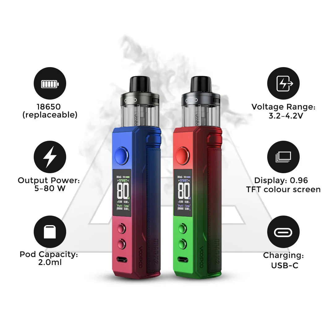 Voopoo Drag X2 Key Specifications