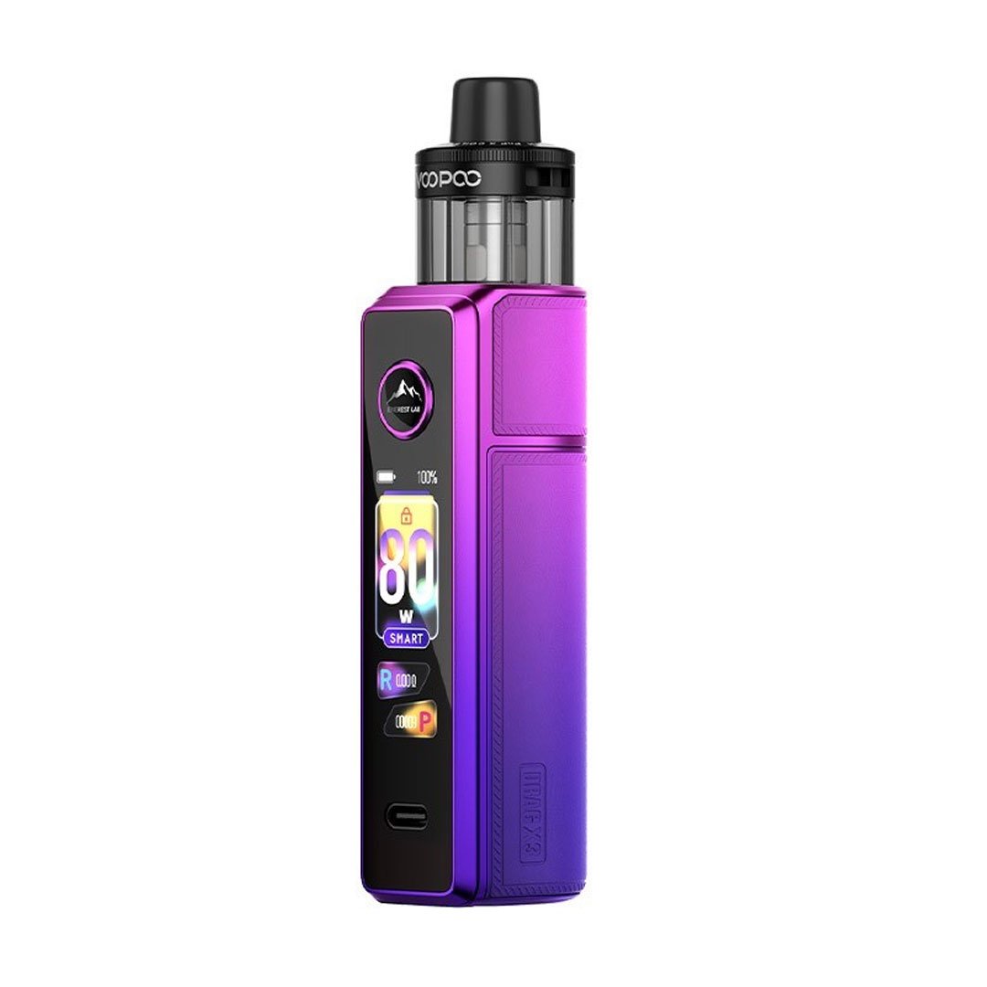 Voopoo Drag X3 80W Pod Mod Kit - Aurora Purple