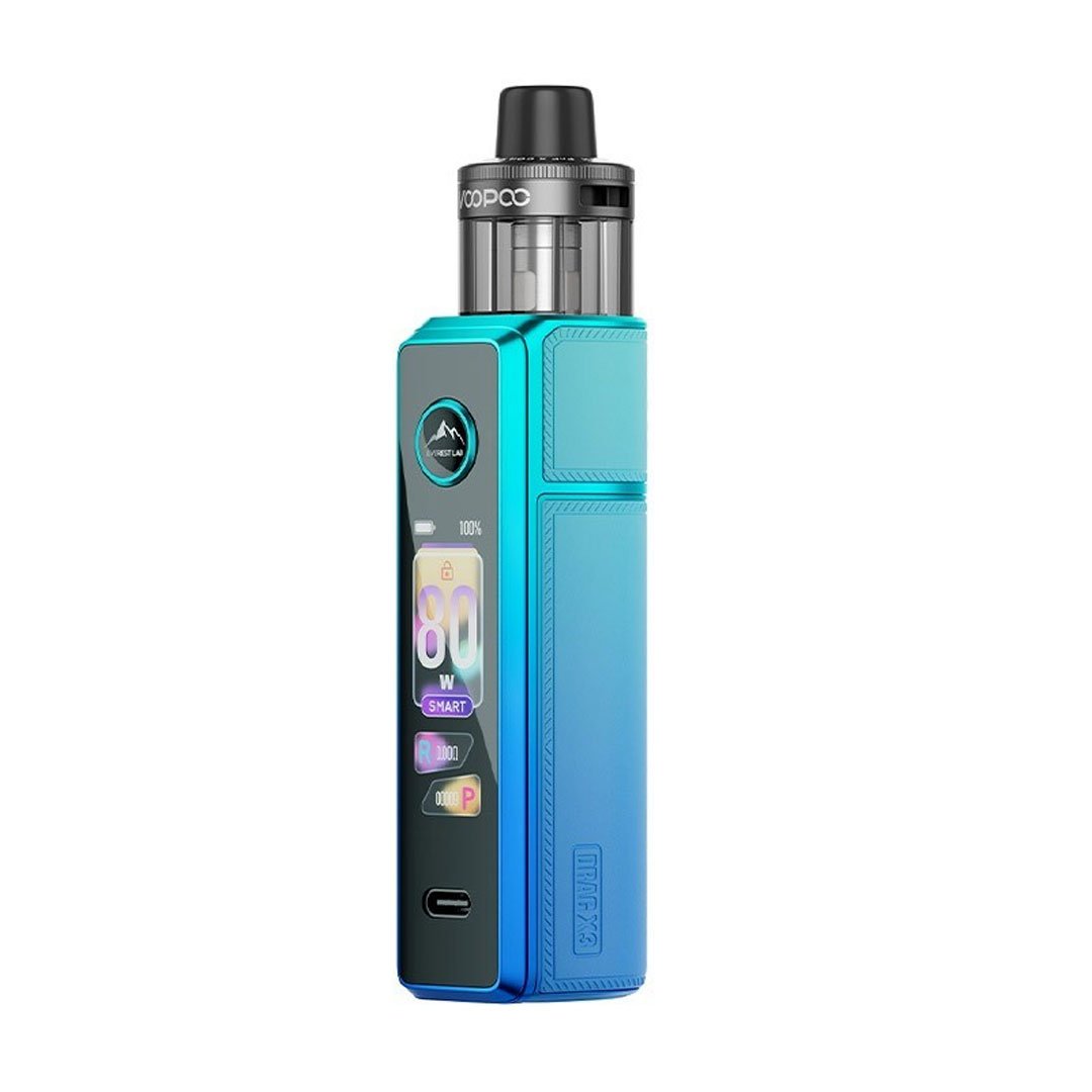 Voopoo Drag X3 80W Pod Mod Kit - Sky Blue