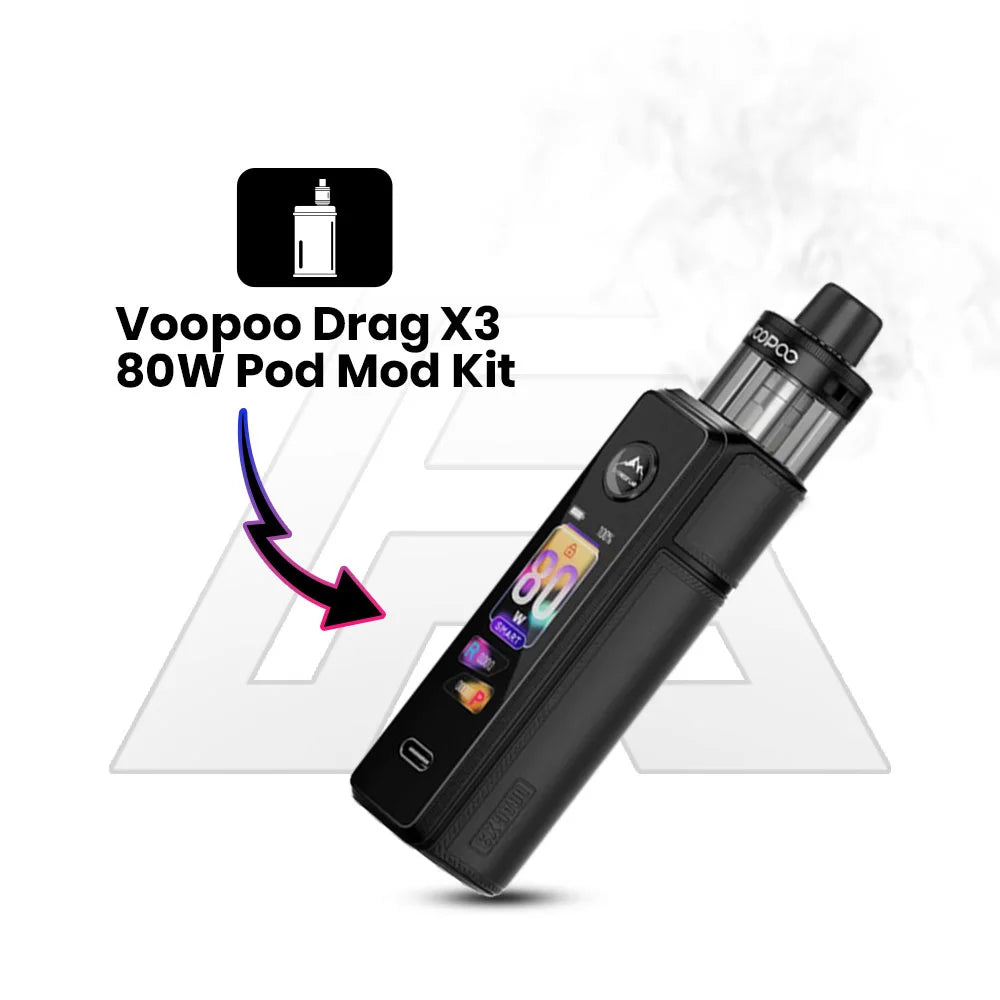 Voopoo Drag X3 80W Pod Mod Kit