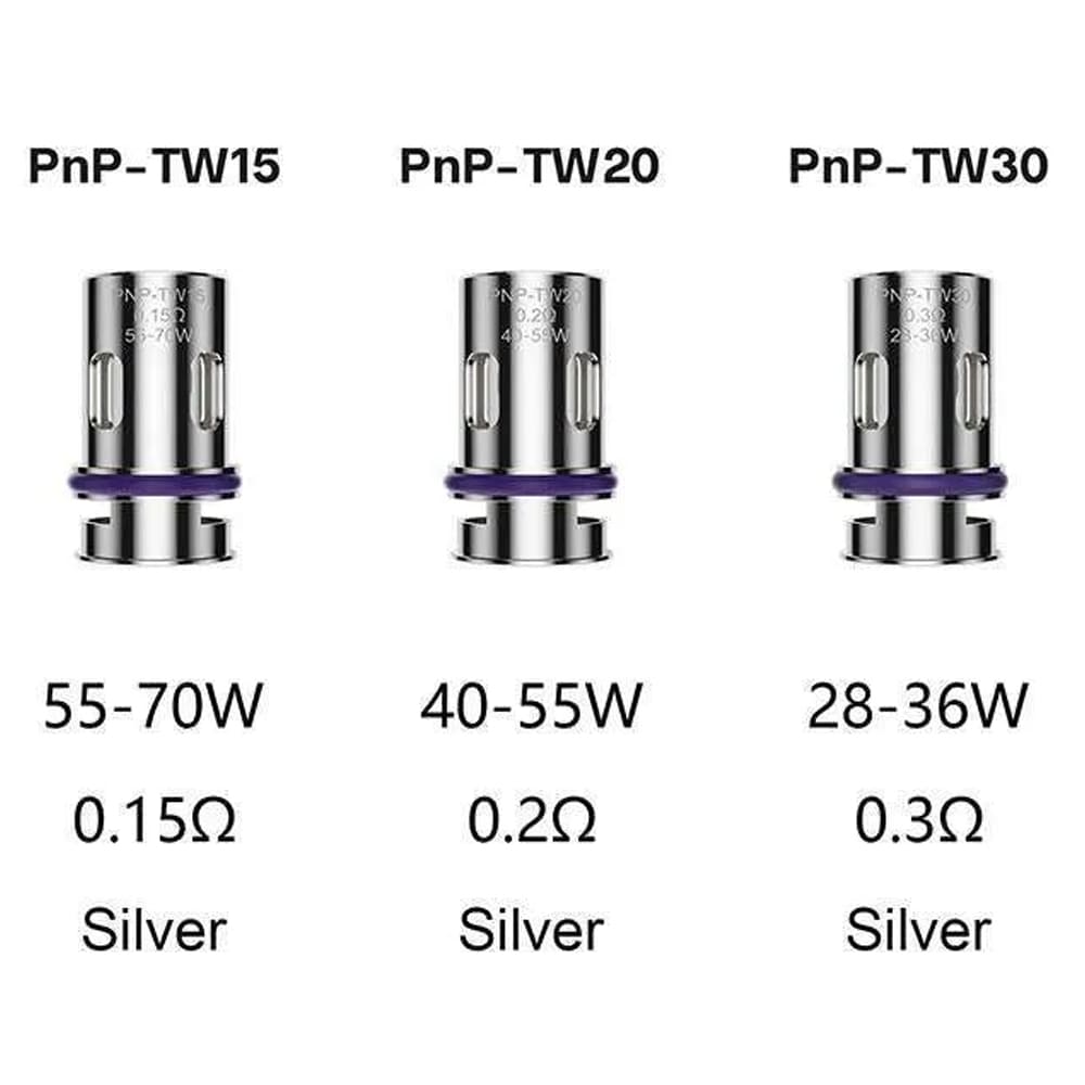 Voopoo PNP TW Replacement Coils (Pack of 5)