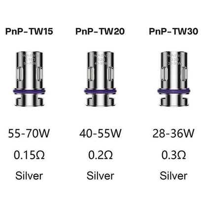 Voopoo PNP TW Replacement Coils (Pack of 5)
