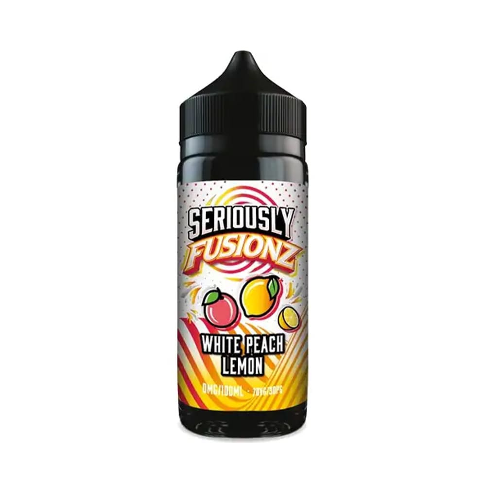 Doozy Seriously Fusionz White Peach Lemon 100ml Shortfill E Liquid