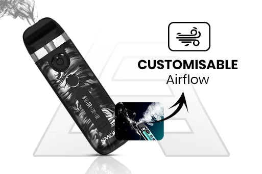 customisable airflow smok novo 5
