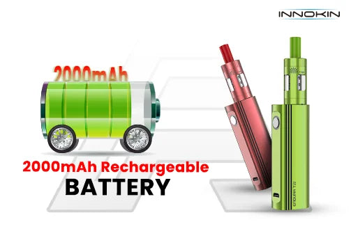 innokin t22 2000mAh Rechargeable Battery feature