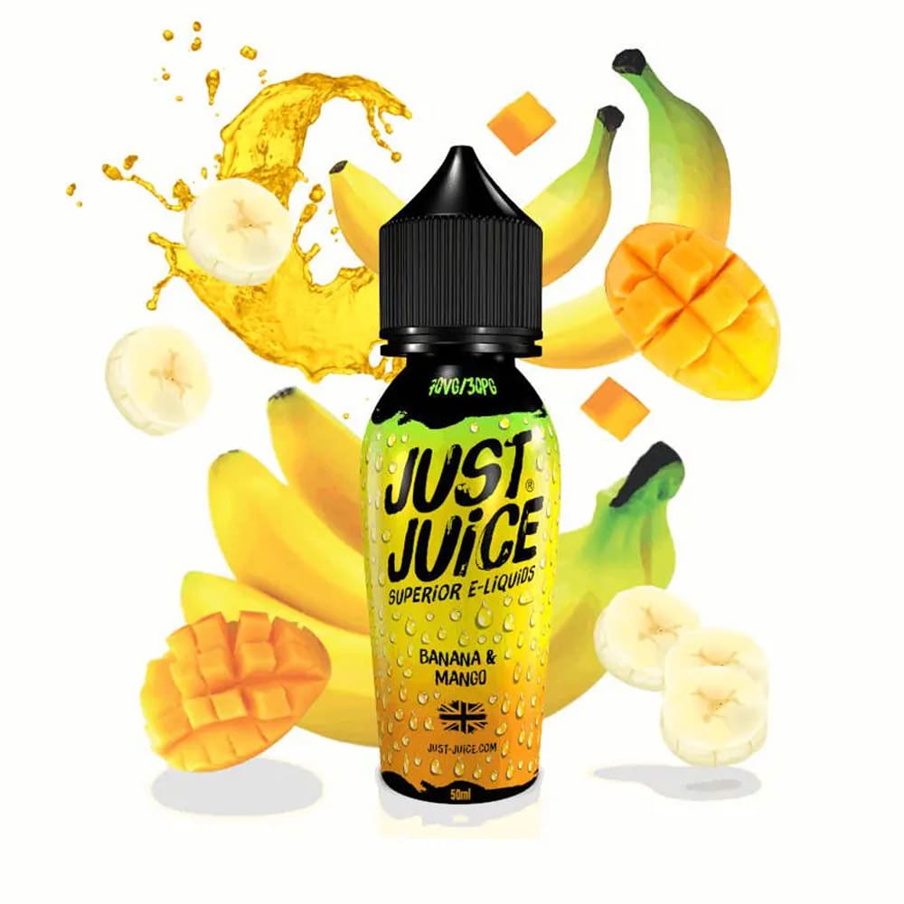 Just Juice Banana & Mango 50ml Shortfill Eliquid