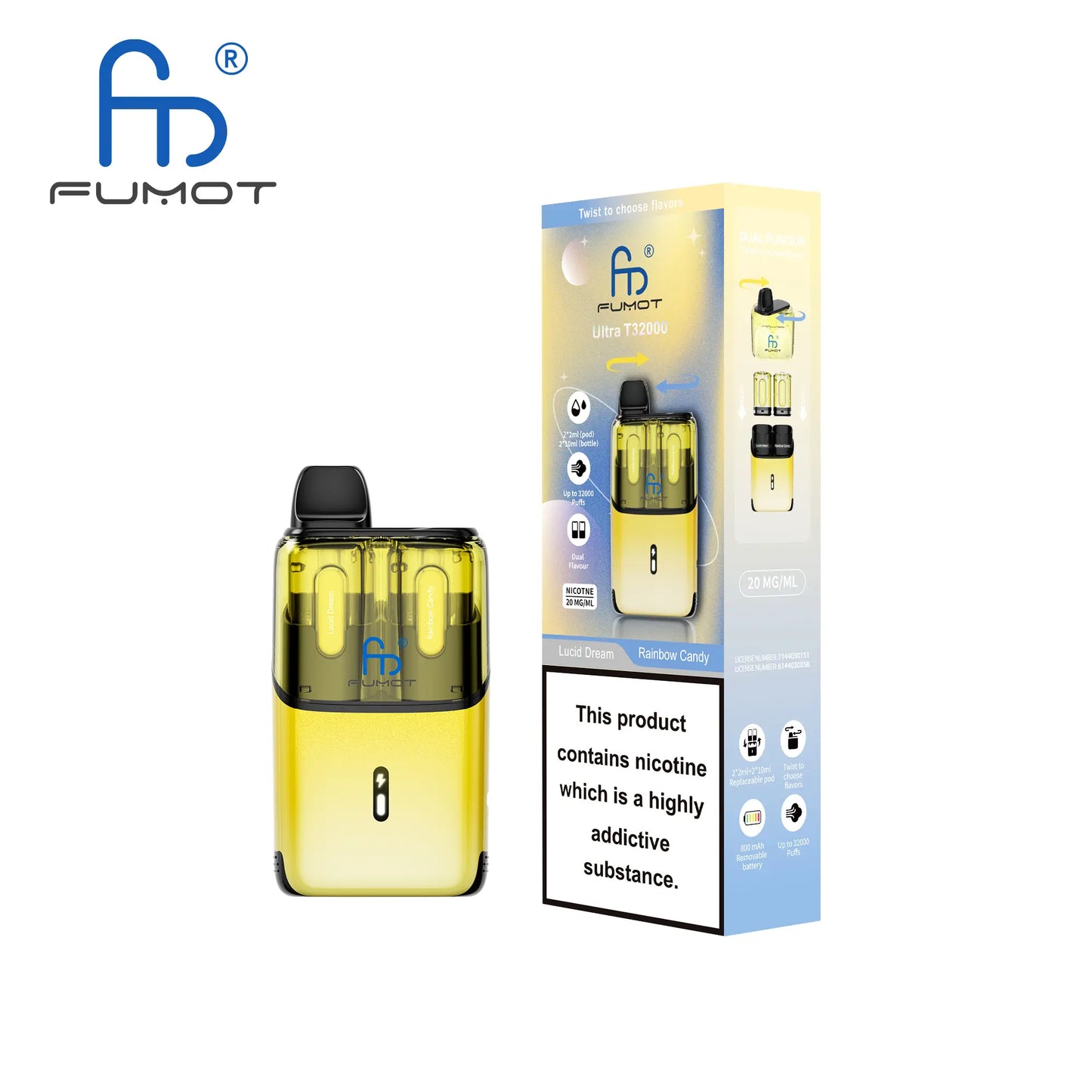 RandM Fumot T32000 Ultra Prefilled Pod Kit