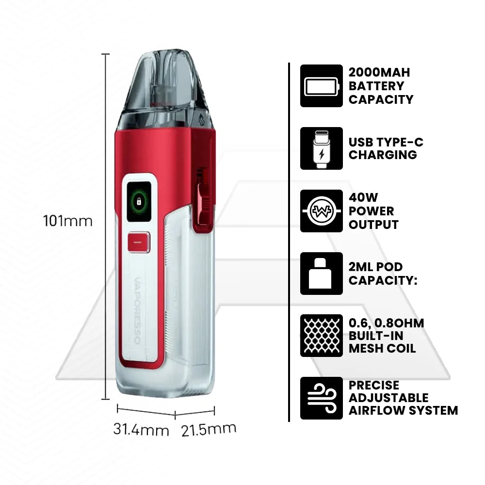 luxe x2 key features