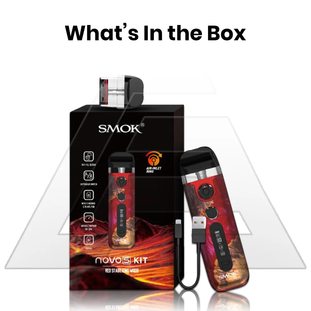 what s in the box of smok novo 5