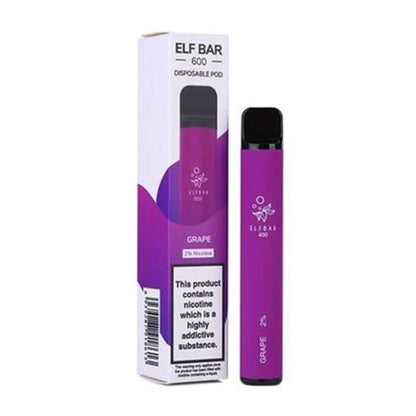 Elf Bar 600 Puff Disposable Vape