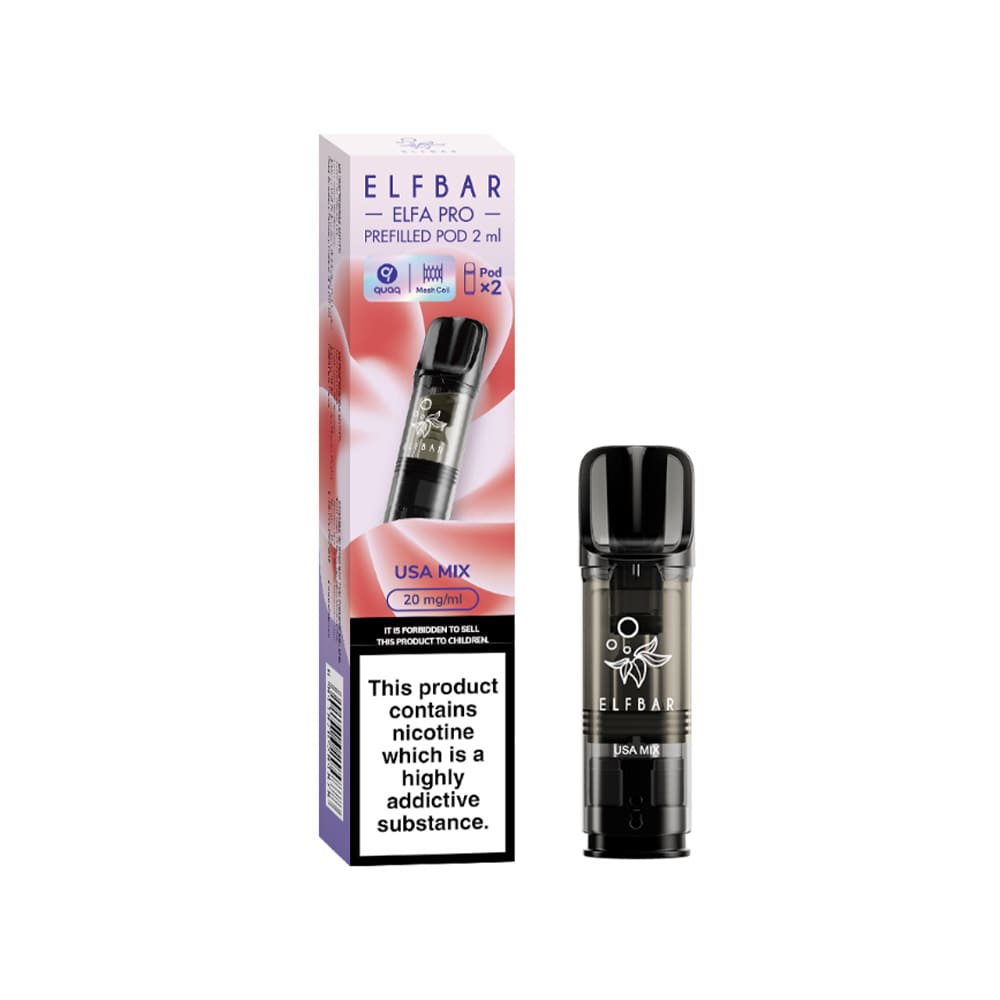 Elf Bar Elfa Pro Pre-Filled Replacement Pod (Pack Of 2)