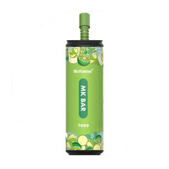 MK-Bar-7000-Puffs-Rechargeable-Disposable-Vape-Device-Lime-Mojito