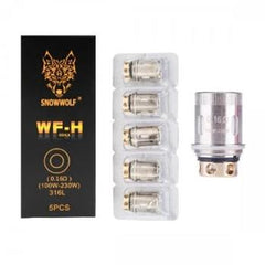 Snowwolf-WF-H-0.16-ohm-5-pack-Replacement-Coils